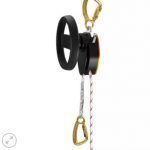 Descendedor asistido con volante para rescate MILAN 2.0 HUB con cuerda SKYLOTEC